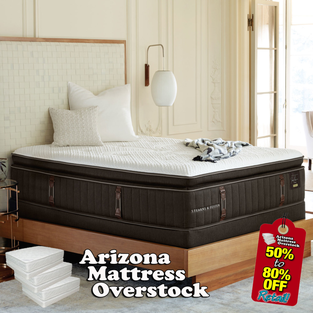 Sealy, Stearns & Foster, Simmons, Serta Arizona Mattress Overstock