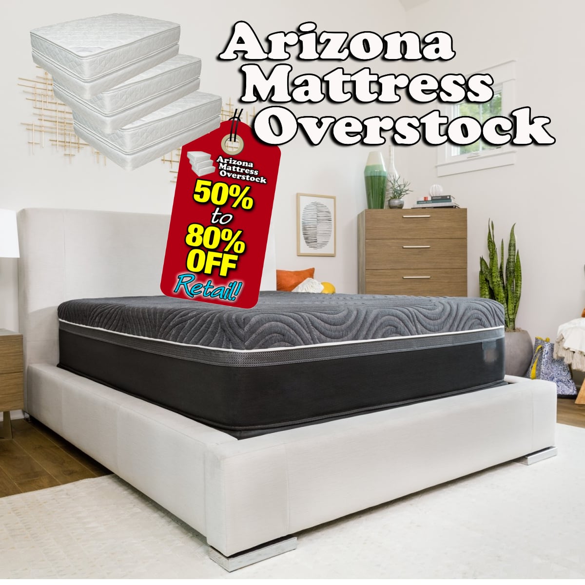 sealyhybrid_premium_Arizona_Mattress_Overstock_For_Sale_silverchill_queen Arizona Mattress